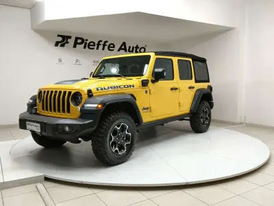 Usata Jeep Wrangler Rubicon 272 CV (200 kW) 2021 Hellayella SUV