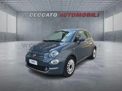 Begagnad Fiat 500 Lounge 69 HK (50 kW) 2019 Grå Halvkombi