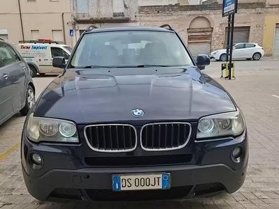 Usata BMW X3 177 CV (130 kW) 2008 Blu SUV
