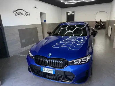 Usata BMW 320e M Sport 190 CV (139 kW) 2023 Blu Berlina