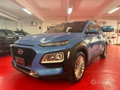 Brugt Hyundai Kona Style 120 HK (88 kW) 2018 Blå SUV