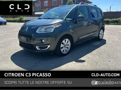 Usado Citroën C3 Picasso Exclusive 95 CV (69 kW) 2012 Gris Monovolumen