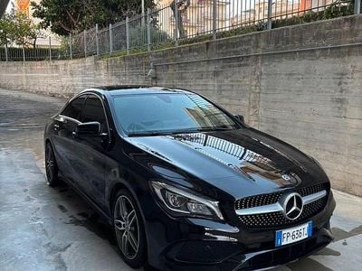 Usata Mercedes CLA200 Business 136 CV (100 kW) 2018 Nero Coupé