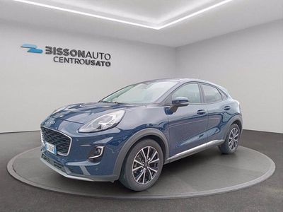 Usata Ford Puma Titanium S 125 CV (91 kW) 2022 Blu blazer SUV