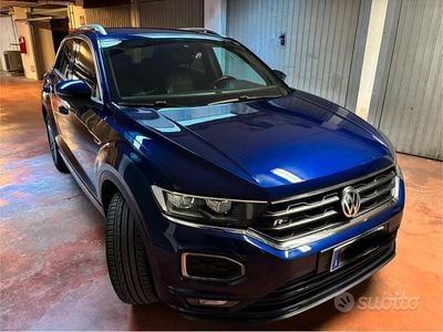 Usata VW T-Roc Advance 150 CV (110 kW) 2020 Blu/azzurro SUV