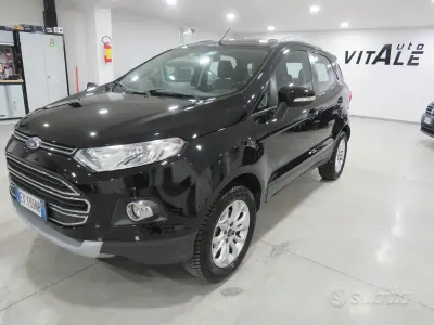 Usata Ford Ecosport Titanium 90 CV (66 kW) 2015 Nero SUV
