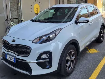 Usata Kia Sportage GT-Line 136 CV (100 kW) 2019 Bianco SUV