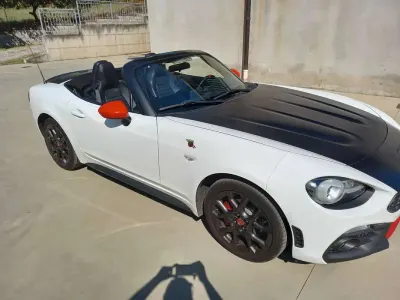 Usata Abarth 124 Spider 170 CV (125 kW) 2017 Bianco Cabrio