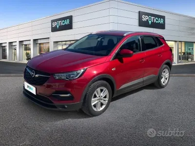 Usata Opel Grandland X Business 131 CV (96 kW) 2019 Rosso SUV