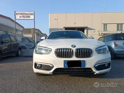 Usata BMW 116 Urban Line 116 CV (85 kW) 2015 Bianco Utilitaria