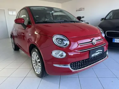 Usata Fiat 500C Lounge 69 CV (50 kW) 2018 Rosso Cabrio