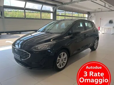 Usata Ford Fiesta Titanium 125 CV (91 kW) 2022 Nero Utilitaria