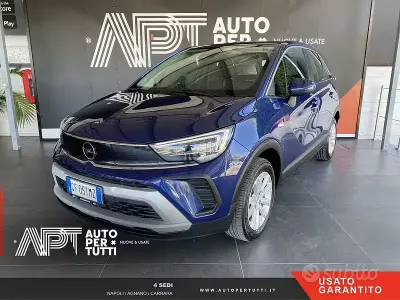 Usata Opel Crossland Elegance 110 CV (80 kW) 2021 Blu SUV
