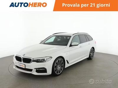 Usata BMW 520 M Sport 190 CV (139 kW) 2018 Bianco Station wagon