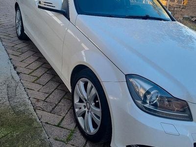 Usata Mercedes C200 136 CV (100 kW) 2014 Bianco Berlina