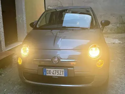 Usata Fiat 500 Pop 69 CV (50 kW) 2009 Grigio Cabrio