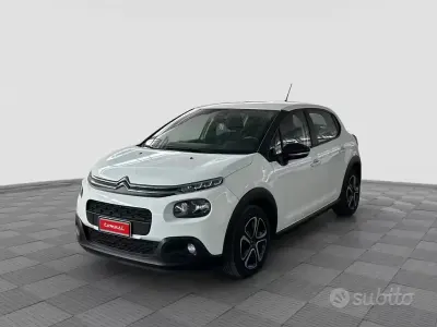 Usata Citroën C3 Feel 83 CV (61 kW) 2019 Polar white Utilitaria