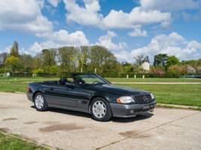Usata Mercedes SL600 394 CV (289 kW) 1995 Nero Cabrio