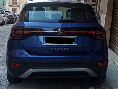Usata VW T-Cross 95 CV (69 kW) 2023 Blu SUV