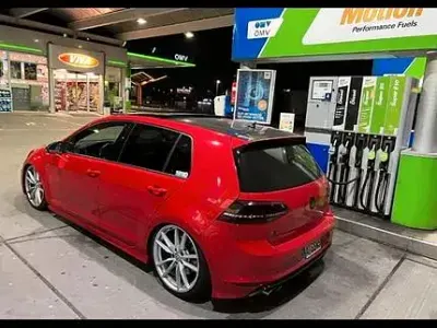 Usata VW Golf VII R 300 CV (220 kW) 2016 Rosso Berlina