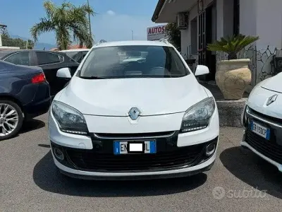 Usata Renault Mégane GrandTour 110 CV (80 kW) 2013 Bianco Station wagon