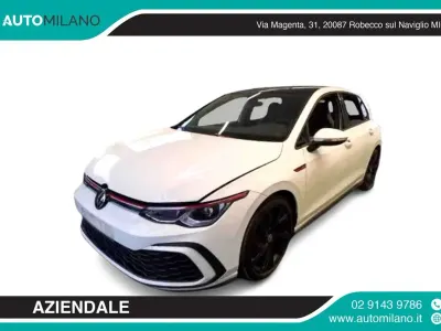 Usata VW Golf VIII GTI 245 CV (180 kW) 2024 Bianco Berlina