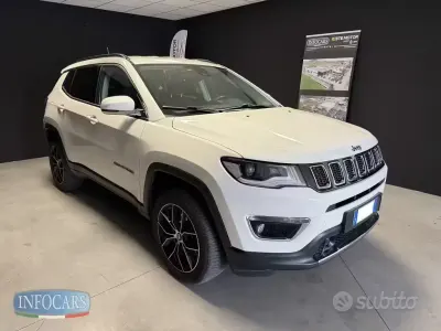 Begagnad Jeep Compass Limited 140 HK (102 kW) 2018 Vit SUV