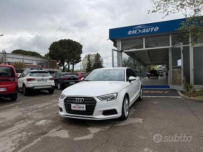 Usata Audi A3 Admired 116 CV (85 kW) 2019 Bianco Berlina