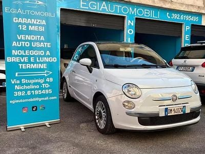Usata Fiat 500 Lounge 69 CV (50 kW) 2008 Bianco Berlina