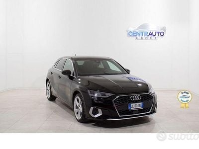 Usata Audi A3 Advanced 190 CV (139 kW) 2022 Nero Berlina