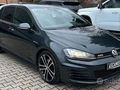 Usata VW Golf VII GTD 184 CV (135 kW) 2017 Grigio Berlina