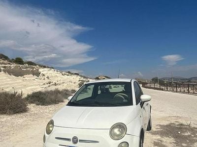 Usata Fiat 500 75 CV (55 kW) 2008 Bianco Utilitaria