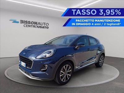 Usata Ford Puma Titanium S 125 CV (91 kW) 2022 Blu SUV