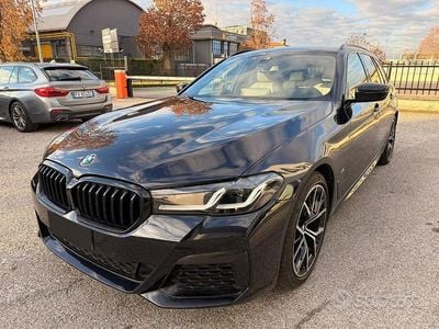 Usata BMW 520 M Sport 190 CV (139 kW) 2022 Nero Station wagon
