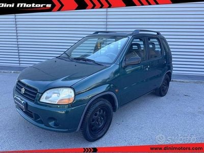 Usata Suzuki Ignis GL 83 CV (61 kW) 2001 Verde Utilitaria