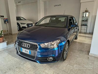 Usata Audi A1 Ambition 104 CV (76 kW) 2011 Blu Utilitaria