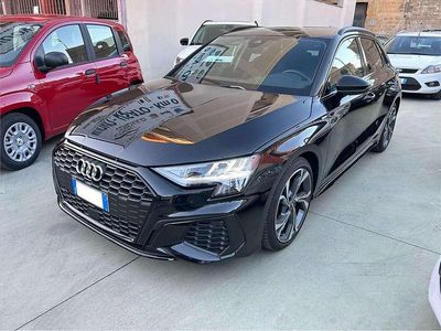 Usata Audi A3 S-Line 150 CV (110 kW) 2022 Nero Berlina