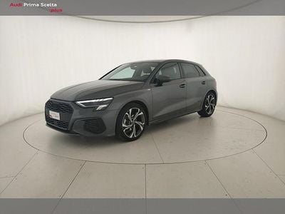 Usata Audi A3 S-Line 110 CV (80 kW) 2023 Grigio daytona perlato Berlina