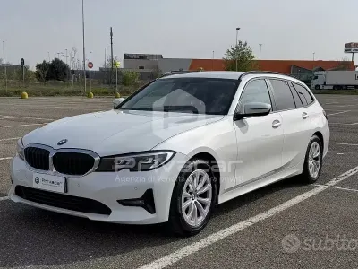 Usata BMW 320 Advantage 190 CV (139 kW) 2019 Bianco Station wagon