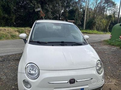 Usata Fiat 500 Sport 75 CV (55 kW) 2009 Bianco Cabrio