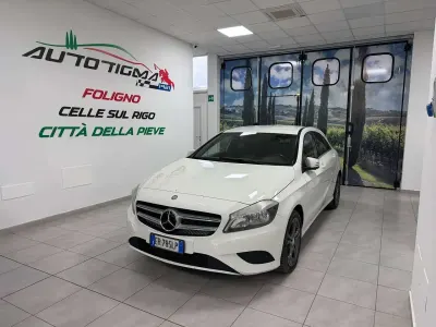 Usata Mercedes A180 109 CV (80 kW) 2013 Bianco Berlina