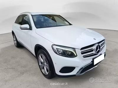 Usata Mercedes GLC220 Business 88 CV (64 kW) 2019 Bianco SUV