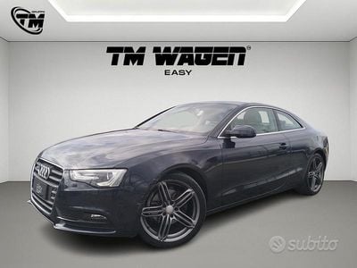 Usata Audi A5 Ambiente 177 CV (130 kW) 2013 Blu Coupé