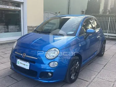 Usata Fiat 500 S 85 CV (62 kW) 2015 Blu Utilitaria