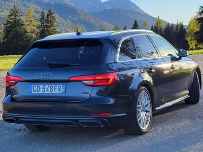 Usata Audi A4 S-Line 190 CV (139 kW) 2017 Blu/azzurro Station wagon