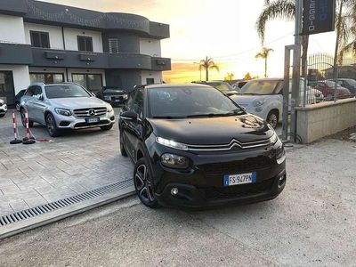 Usata Citroën C3 PureTech 83 CV (61 kW) 2018 Nero Berlina