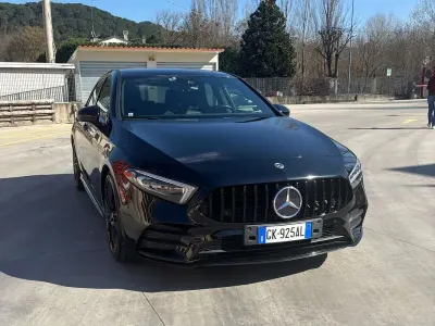 Usata Mercedes A200 AMG line 150 CV (110 kW) 2022 Nero Berlina