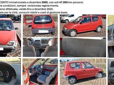 Usata Fiat Seicento 54 CV (39 kW) 2004 Rosso Utilitaria