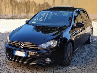 Usata VW Golf VI 110 CV (80 kW) 2009 Nero Utilitaria