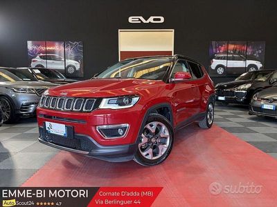Usata Jeep Compass Limited 140 CV (102 kW) 2020 Rosso SUV